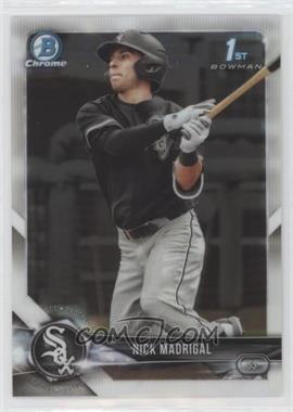 2018 Bowman Draft - Chrome #BDC-38.1 - Nick Madrigal (Batting)