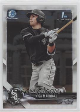 2018 Bowman Draft - Chrome #BDC-38.1 - Nick Madrigal (Batting)