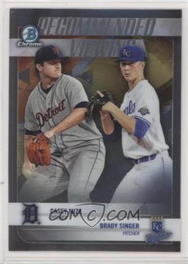 2018 Bowman Draft - Recommended Viewing #RV-MS - Casey Mize, Brady Singer