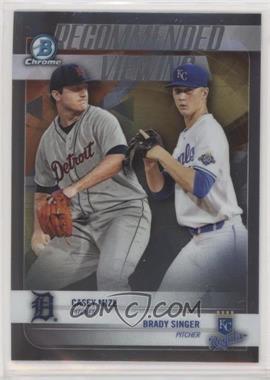 2018 Bowman Draft - Recommended Viewing #RV-MS - Casey Mize, Brady Singer