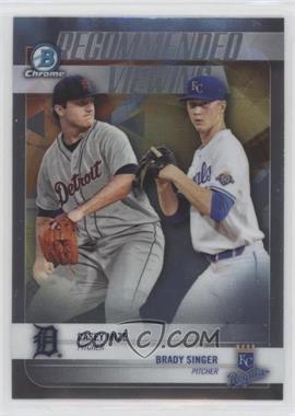 2018 Bowman Draft - Recommended Viewing #RV-MS - Casey Mize, Brady Singer