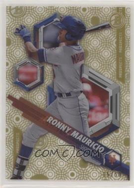 2018 Bowman High Tek - Prospects - Pattern 1 Circles Gold Rainbow Diffractor #PHT-RM - Ronny Mauricio /50