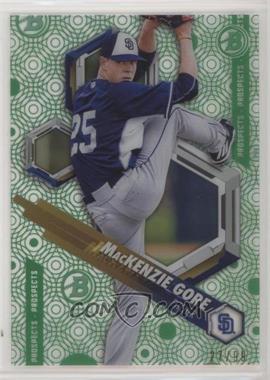 2018 Bowman High Tek - Prospects - Pattern 1 Circles Green Rainbow Diffractor #PHT-MG - MacKenzie Gore /99