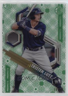 2018 Bowman High Tek - Prospects - Pattern 1 Circles Green Rainbow Diffractor #PHT-TL - Tristen Lutz /99