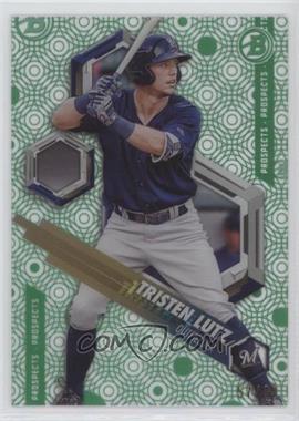 2018 Bowman High Tek - Prospects - Pattern 1 Circles Green Rainbow Diffractor #PHT-TL - Tristen Lutz /99