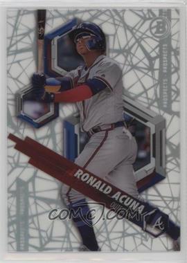 2018 Bowman High Tek - Prospects - Pattern 7 Line Webs #PHT-RA - Ronald Acuna