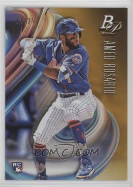 2018 Bowman Platinum - [Base] - Orange #82 - Amed Rosario /25