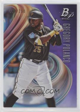 2018 Bowman Platinum - [Base] - Purple #56 - Gregory Polanco /250