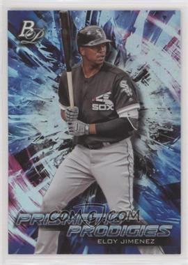 2018 Bowman Platinum - Platinum Prismatic Prodigies #PPP-1 - Eloy Jimenez