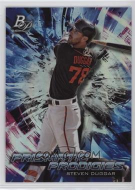 2018 Bowman Platinum - Platinum Prismatic Prodigies #PPP-33 - Steven Duggar