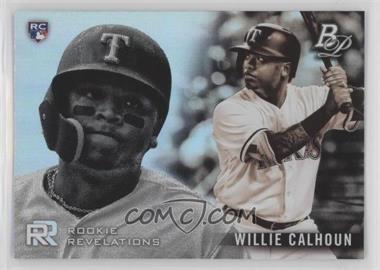 2018 Bowman Platinum - Rookie Revelations #RR-18 - Willie Calhoun