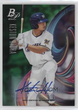 2018 Bowman Platinum - Top Prospects - Green Autographs #TOP-13 - Keston Hiura /99