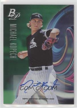 2018 Bowman Platinum - Top Prospects - Green Autographs #TOP-14 - Michael Kopech /99