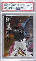 Brayan Hernandez [PSA 10 GEM MT] #/25