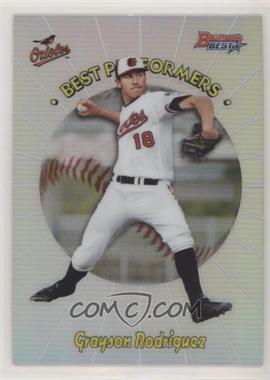 2018 Bowman's Best - 1998 Best Performers #98BP-GR - Grayson Rodriguez