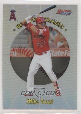 2018 Bowman's Best - 1998 Best Performers #98BP-MT - Mike Trout