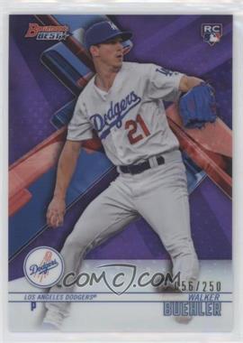 2018 Bowman's Best - [Base] - Purple Refractor #2 - Walker Buehler /250