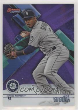 2018 Bowman's Best - [Base] - Purple Refractor #44 - Jean Segura /250