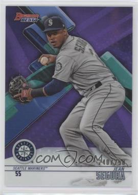 2018 Bowman's Best - [Base] - Purple Refractor #44 - Jean Segura /250