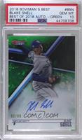 Blake Snell [PSA 10 GEM MT] #/99