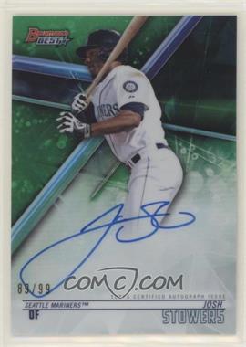 2018 Bowman's Best - Best of 2018 Autographs - Green Refractor #B18-JST - Josh Stowers /99