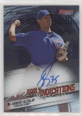 2018 Bowman's Best - Early Indications Autographs #EIA-AA - Adbert Alzolay /100