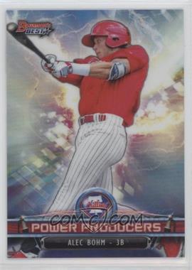 2018 Bowman's Best - Power Producers #PP-AB - Alec Bohm