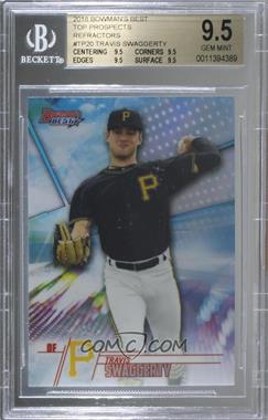 2018 Bowman's Best - Top Prospects - Refractor #TP-20 - Travis Swaggerty [BGS 9.5 GEM MINT]