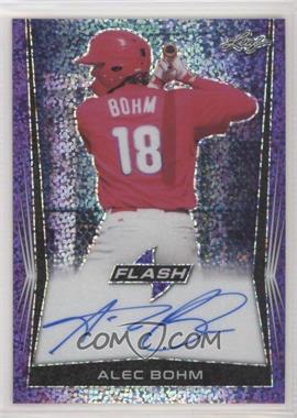 2018 Leaf Flash - [Base] - Purple #BA-AB1 - Alec Bohm /25