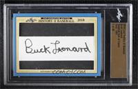 Hall of Famer - Buck Leonard [Cut Signature] #/60