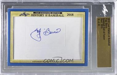 2018 Leaf History of Baseball - Cut Signature Edition #_YOBE - Hall of Famer - Yogi Berra /45 [Leaf Authentics Encased]