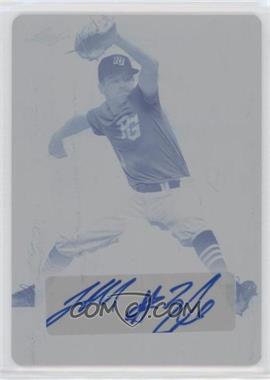 2018 Leaf Perfect Game National Showcase - Autographs - Printing Plate Cyan #BA-JM1 - Jacob Meador /1