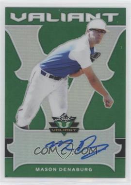 2018 Leaf Valiant - [Base] - Green #BA-MD1 - Mason Denaburg /99