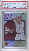 Mike Trout [PSA 9 MINT] #/99