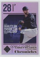 Corey Kluber #/299