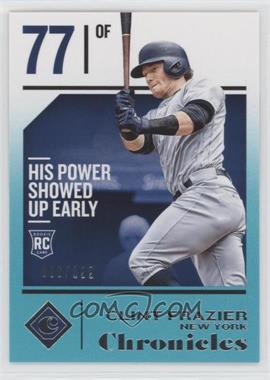 2018 Panini Chronicles - [Base] - Teal #20 - Clint Frazier /199