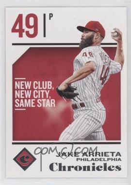 2018 Panini Chronicles - [Base] #29 - Jake Arrieta