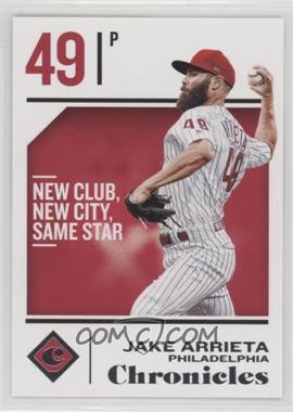 2018 Panini Chronicles - [Base] #29 - Jake Arrieta