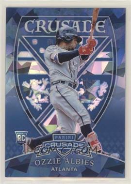 2018 Panini Chronicles - Crusade - Blue Ice Prizm #25 - Ozzie Albies /149