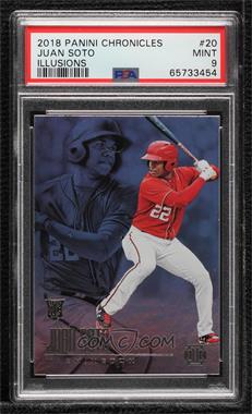 2018 Panini Chronicles - Illusions #20 - Juan Soto [PSA 9 MINT]