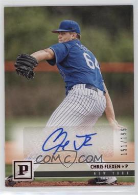 2018 Panini Chronicles - Panini Signatures - Red #PS-CF - Chris Flexen /199