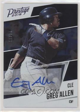 2018 Panini Chronicles - Prestige Autographs - Xtra Points Purple #PA-GA - Greg Allen /99