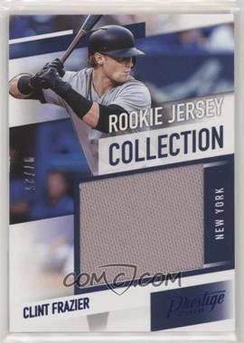 2018 Panini Chronicles - Prestige Rookie Jersey Collection - Blue #RJC-CF - Clint Frazier /25