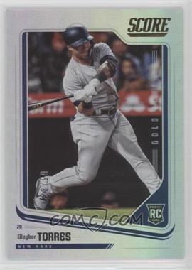 2018 Panini Chronicles - Score - Gold Zone #27 - Gleyber Torres /99