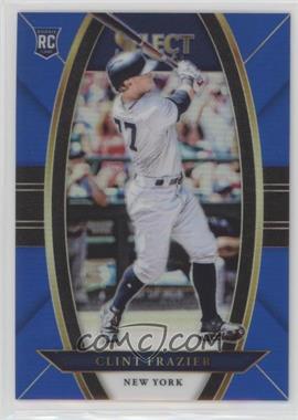 2018 Panini Chronicles - Select - Blue Prizm #10 - Clint Frazier /149