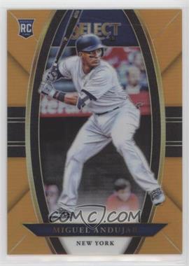 2018 Panini Chronicles - Select - Orange Prizm #11 - Miguel Andujar /199