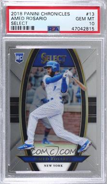 2018 Panini Chronicles - Select #13 - Amed Rosario [PSA 10 GEM MT]