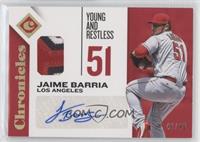 Jaime Barria #/49