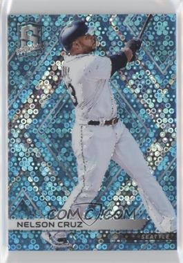 2018 Panini Chronicles - Spectra - Neon Blue Prizm #28 - Nelson Cruz /99