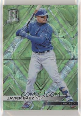 2018 Panini Chronicles - Spectra - Neon Green Prizm #86 - Javier Baez /49